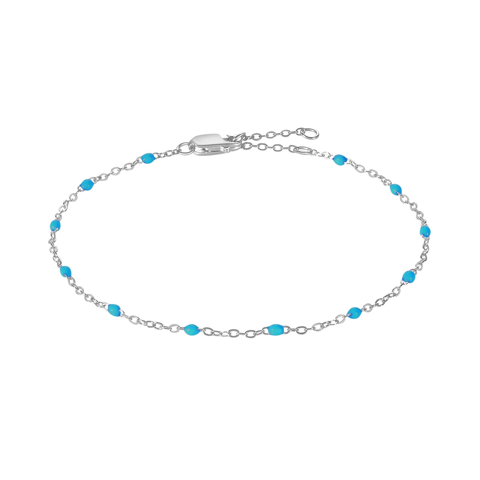 Bracelet Color Epoxy  in gold and silver- Avi