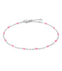 Bracelet Color Epoxy  in gold and silver- Avi