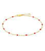 Bracelet Color Epoxy  in gold and silver- Avi