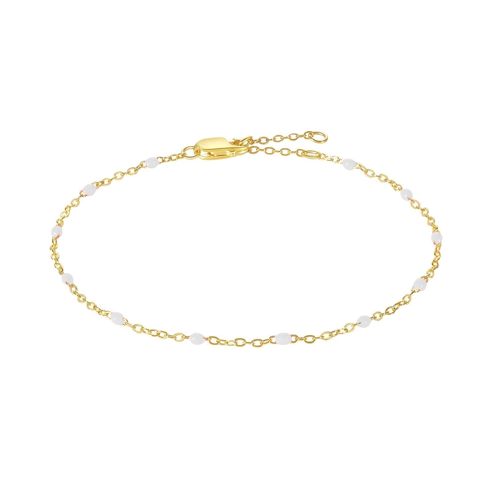 Bracelet Color Epoxy  in gold and silver- Avi