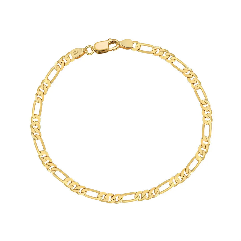 Figarella s925 silver and gold Bracelet  - Macias