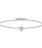 Bracelet Heart Ornament  in gold and silver- Azaria