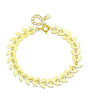 Bracelet Livona's Peace  in gold and silver- Carolina