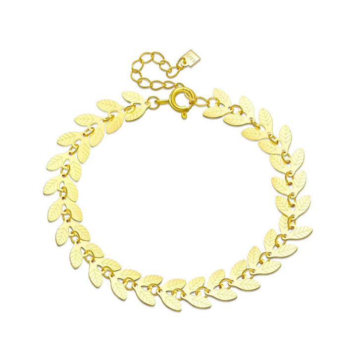 Bracelet Livona's Peace  in gold and silver- Carolina