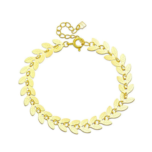 Bracelet Livona's Peace  in gold and silver- Carolina