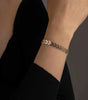 Bracelet Livona's Peace  in gold and silver- Carolina