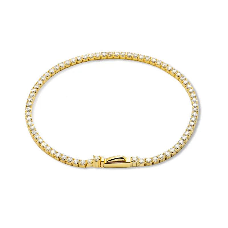 Bracelet Single Row  in gold and silver - Ulises