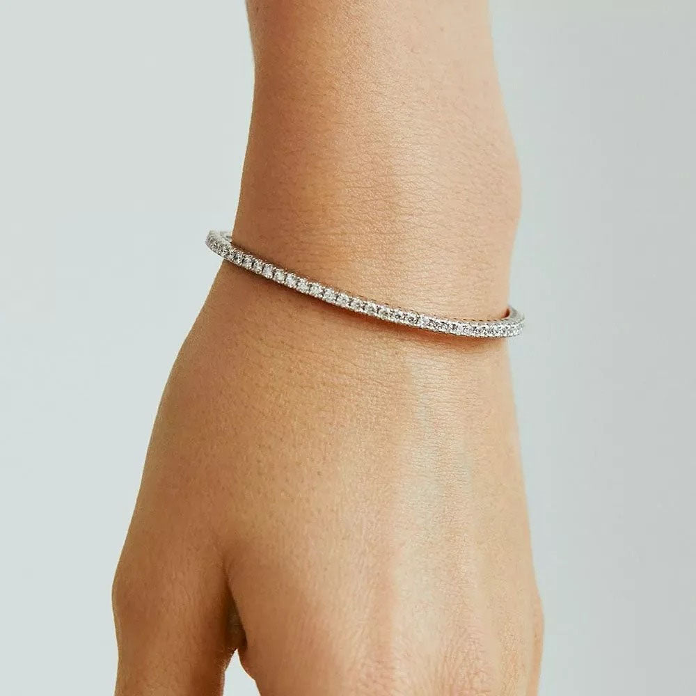 Bracelet Single Row  in gold and silver - Ulises