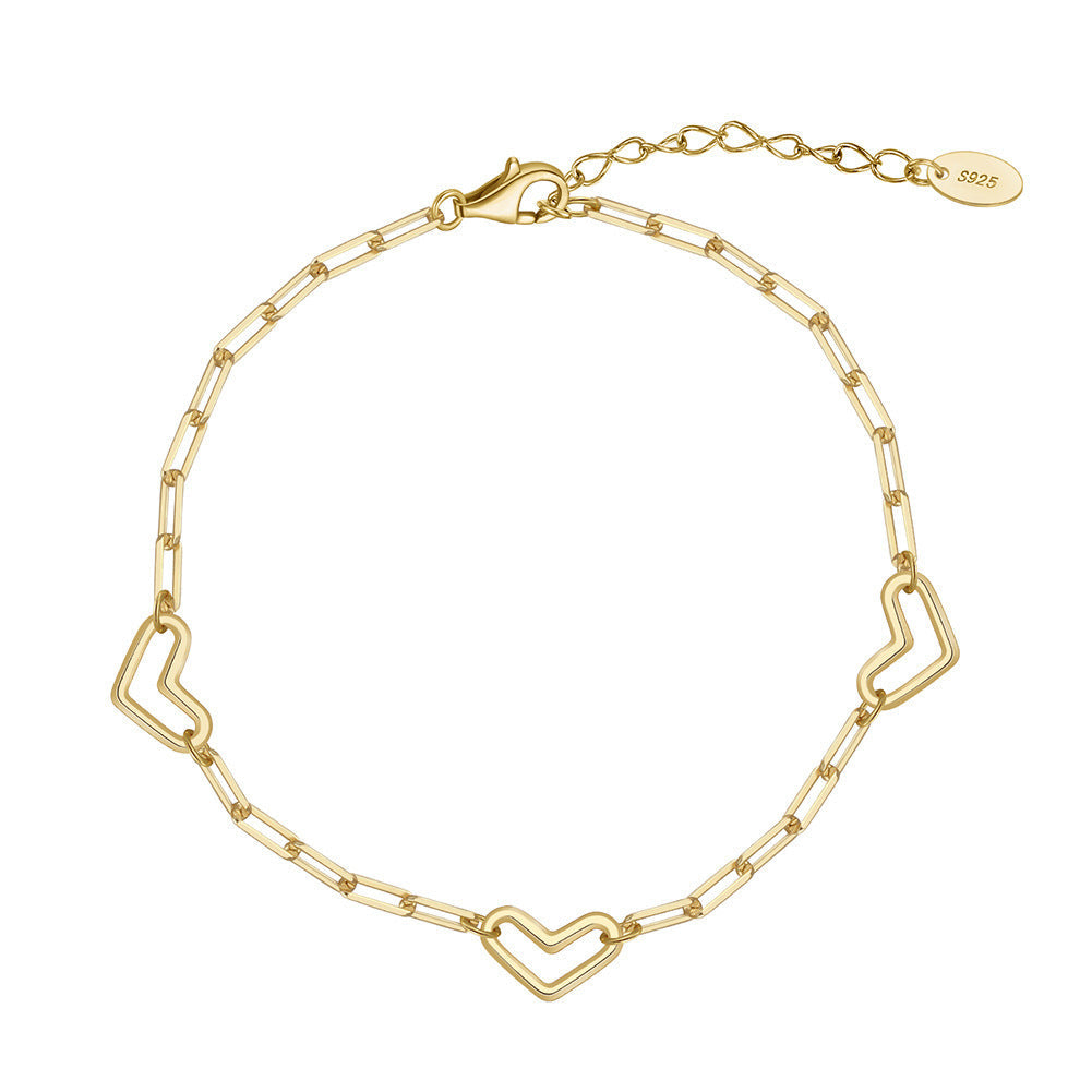 Bracelet Soulmate Bond  in gold and silver - Chaya