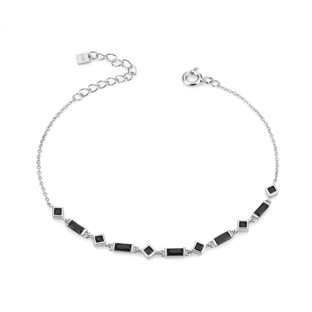 Bracelet Stitching Stone  in gold and silver- Webster