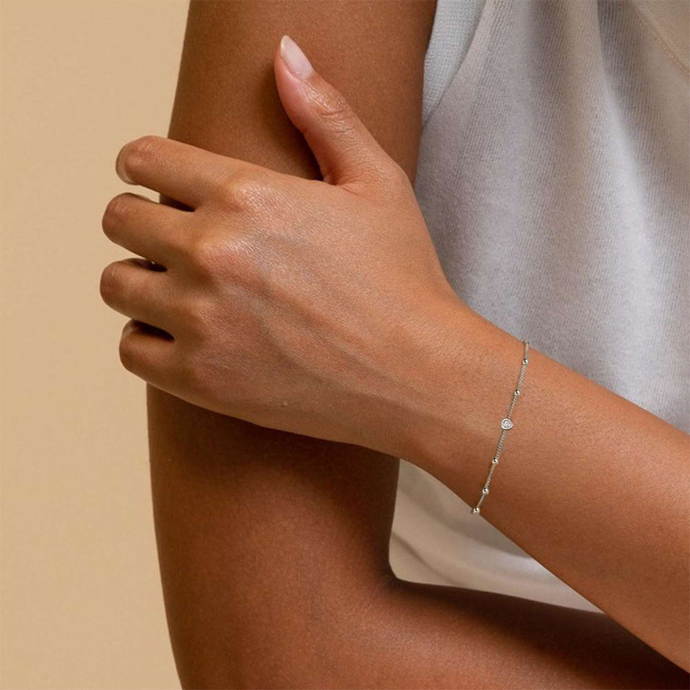 Bracelet Vibe Band  in gold and silver - Brittany