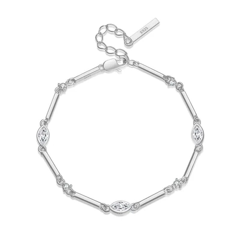 Bracelet Vintage Vogue  in gold and silver - Molina