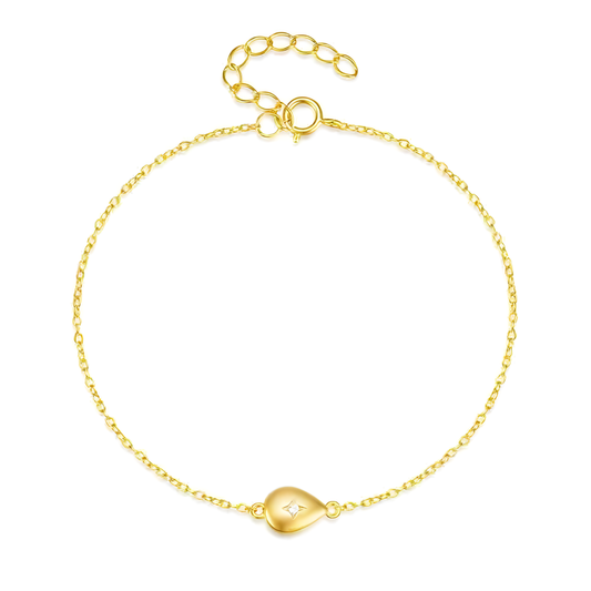 Bracelet Water Drop  in gold and silver - Cantrell