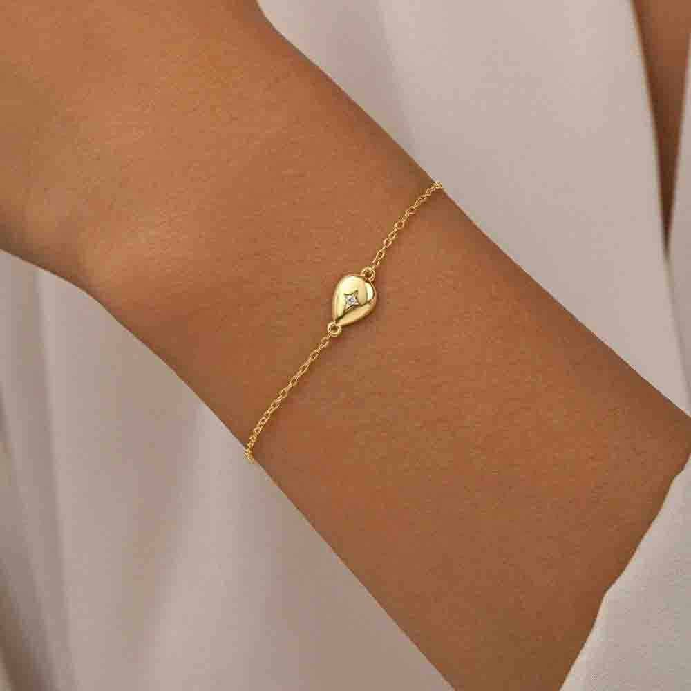 Bracelet Water Drop  in gold and silver - Cantrell