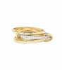 Elegant Tripple twisted ring - Solara