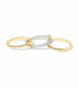 Elegant Tripple twisted ring - Solara