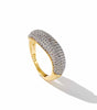Valkyria Curve rings in gold and silver - Carleigh