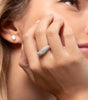 Valkyria Curve rings in gold and silver - Carleigh