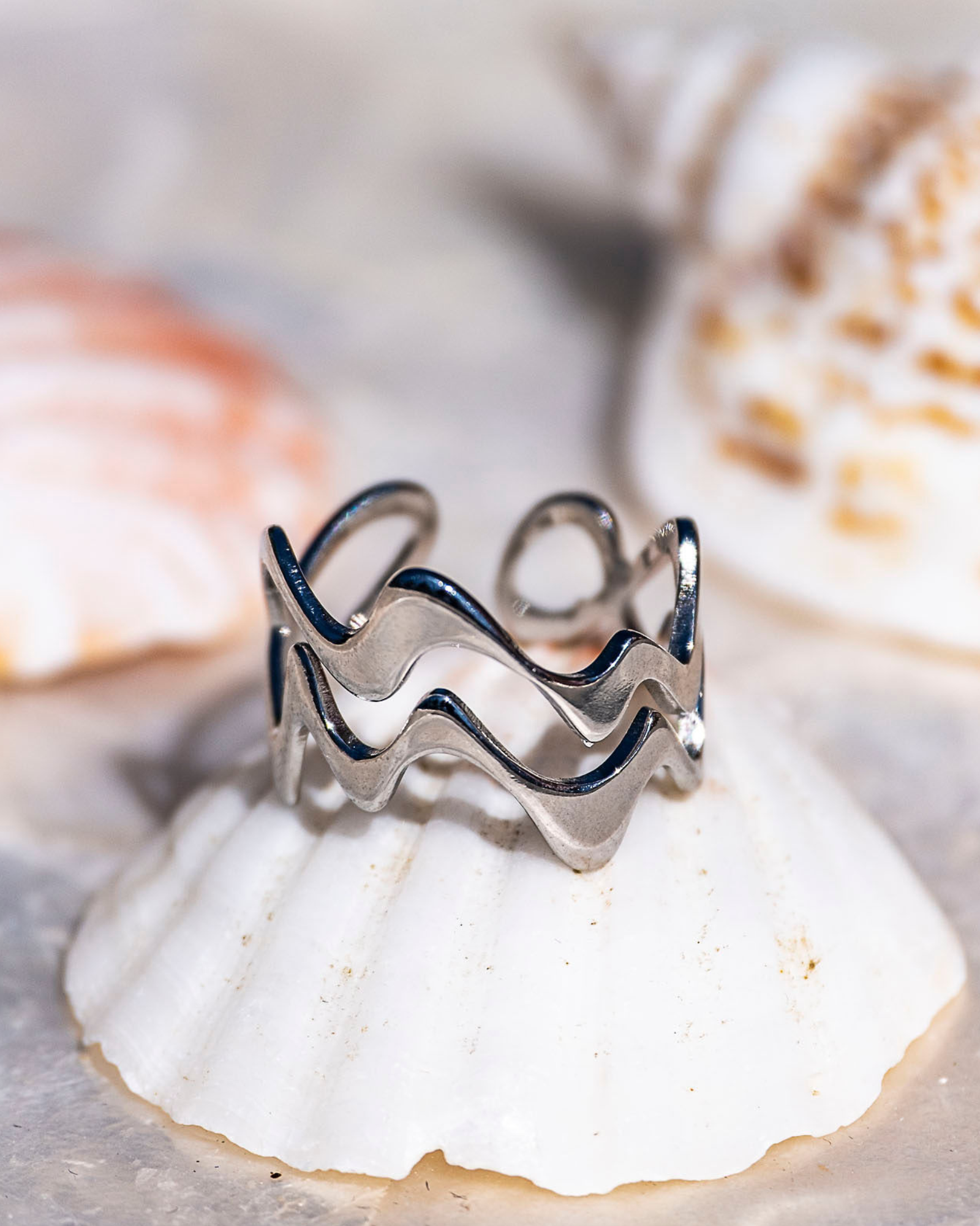 Double Wavy Ring - Maggie