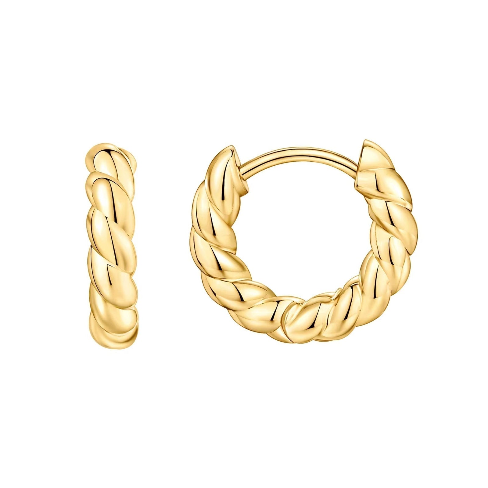 Hoop Earrings Chainette - Scully