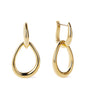 Elegant Geometric Earrings in gold - Harriet