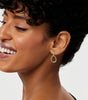 Elegant Geometric Earrings in gold - Harriet