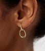 Elegant Geometric Earrings in gold - Harriet