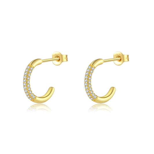 Earrings Iconic Hoops s925 - Dahlia