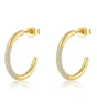 Earrings Iconic Hoops s925 - Dahlia