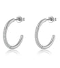 Earrings Iconic Hoops s925 - Dahlia