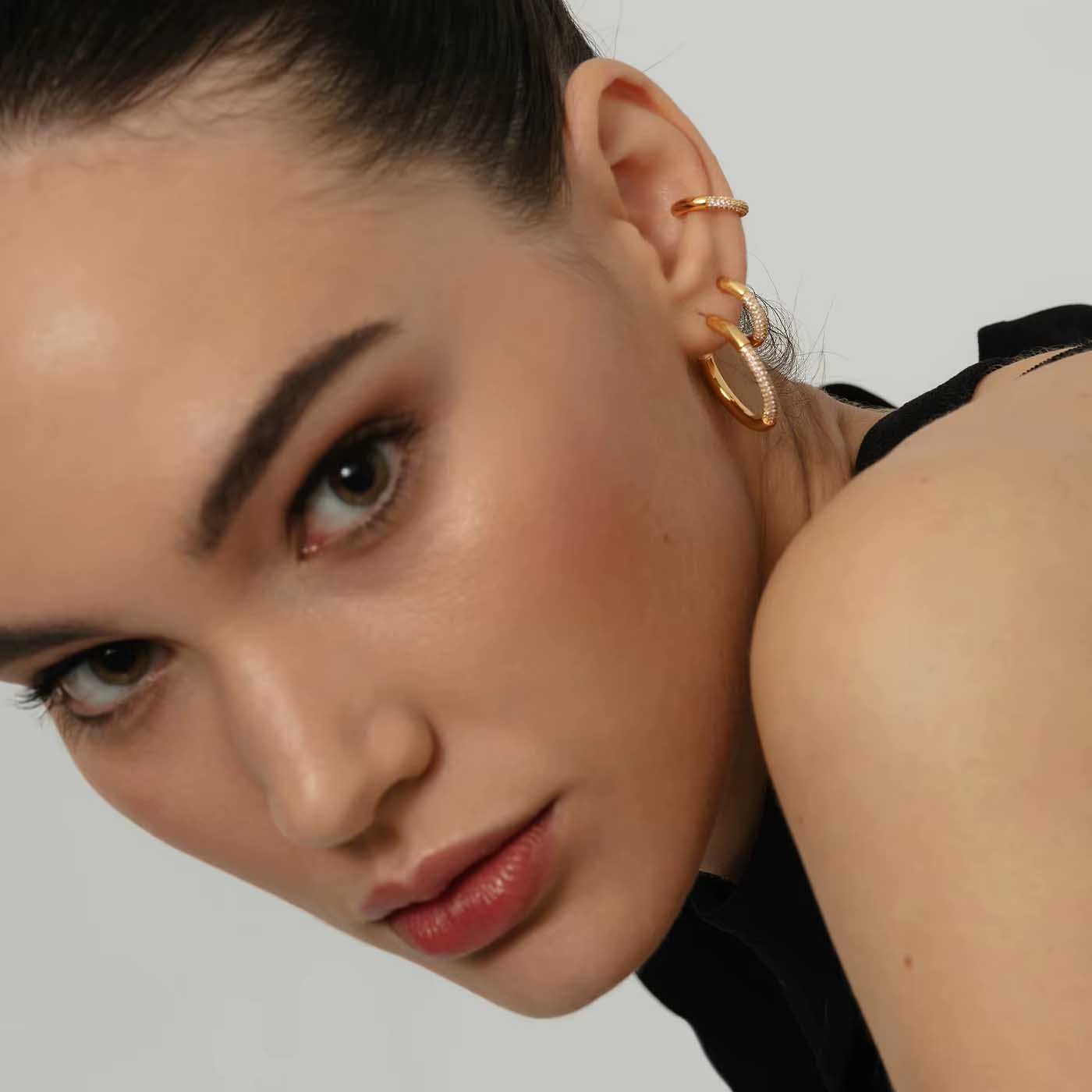 Earrings Iconic Hoops s925 - Dahlia