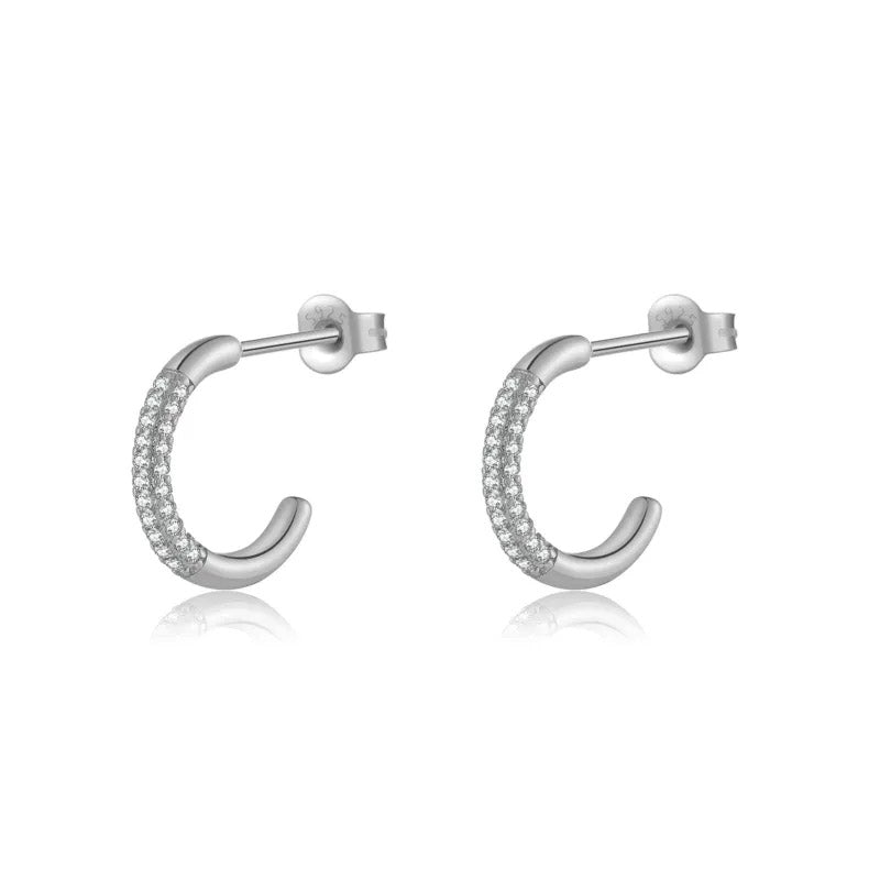 Earrings Iconic Hoops s925 - Dahlia