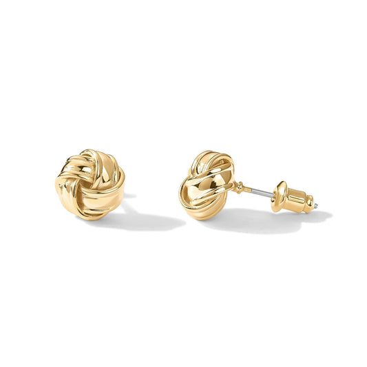 Earrings Little Knots in gold  - Vance