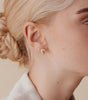 Earrings Little Knots in gold  - Vance