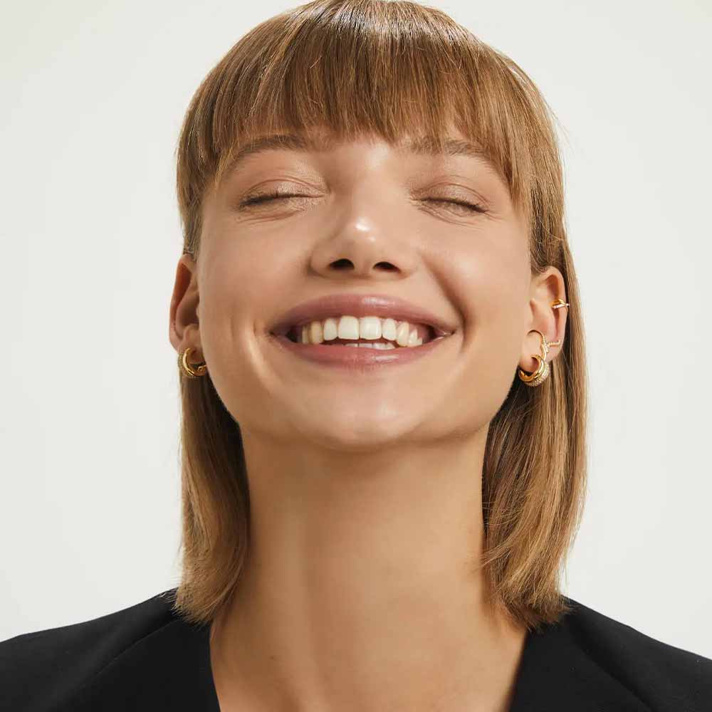 Earrings Marilyn's Classic Hoops  in gold and silver - Burton