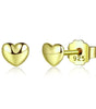 Earrings Mini Lovies i, gold and silver - Luna