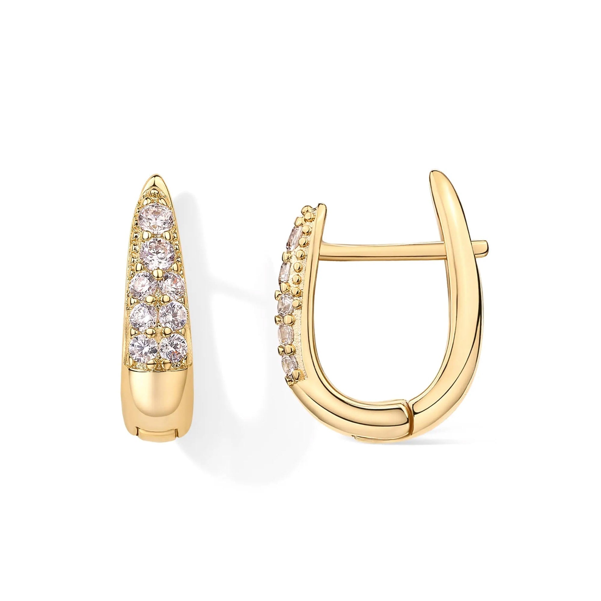 Earrings Moissella in Gold and Silver - Hara