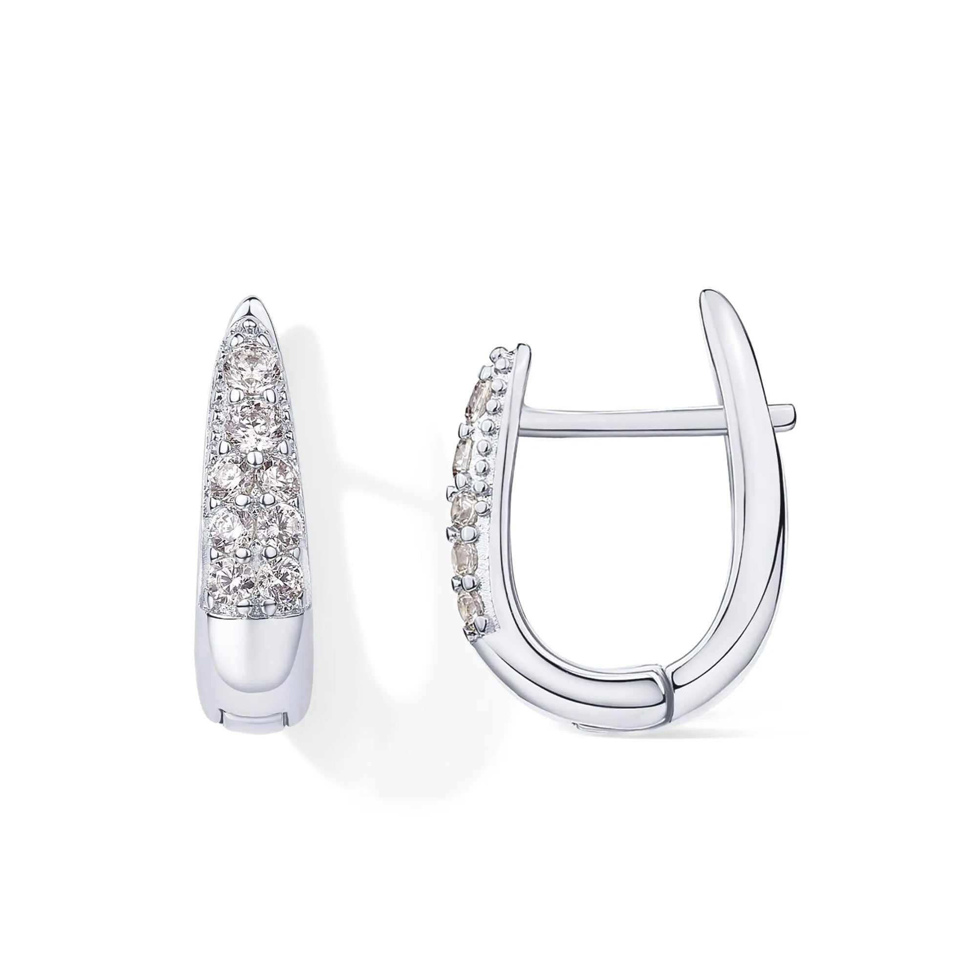 Earrings Moissella in Gold and Silver - Hara