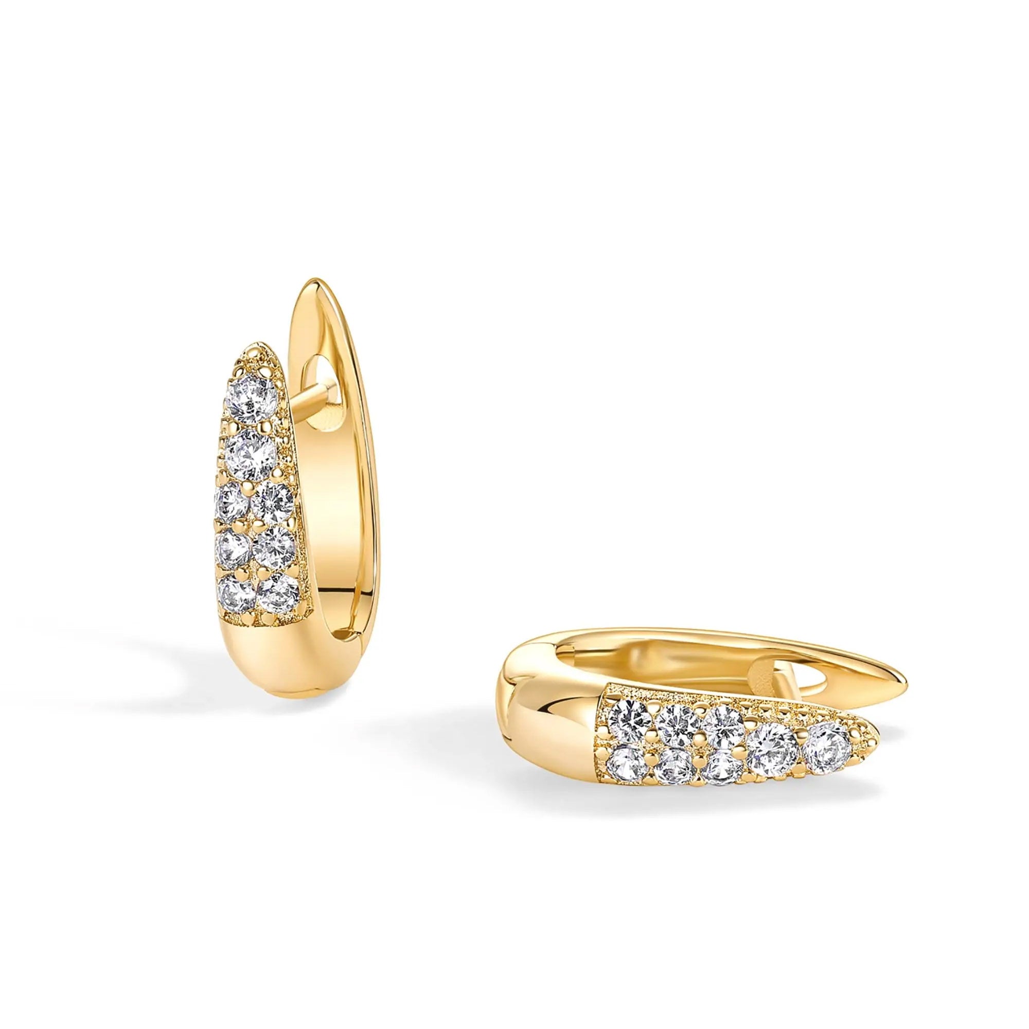 Earrings Moissella in Gold and Silver - Hara