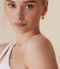 Elegant Round Gold Earrings - Willow