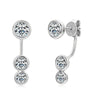 Earrings Snap Glare s925 - Lally
