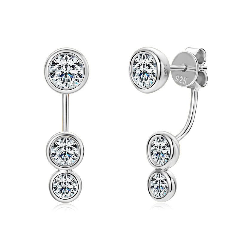 Earrings Snap Glare s925 - Lally