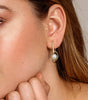 Earrings Solo Pearl in gold - Hollie