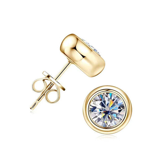 Earrings Tindra's Twinkle in gold and silver - Gemma