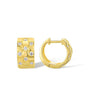 Earrings Trendy Ovals in gold - Millie