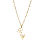 Flower Necklace Minimalist - Brinley