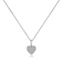 Necklace Brilliant Emblem  in gold and silver -  Malva