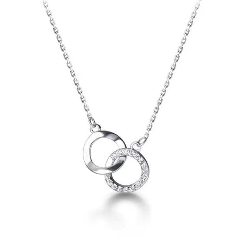 Necklace Curved Reflection s925 - Hines