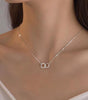Necklace Curved Reflection s925 - Hines
