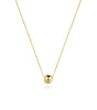 Necklace Dangling Bead in gold and silver - Mckenzie